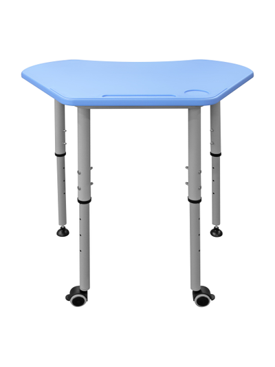 Школьный стол трапеция ШСТ32 столешница пластик