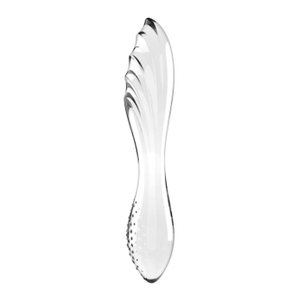 4045658 Двухсторонний стеклянный стимулятор Satisfyer Dazzling Crystal 1(прозрачный)