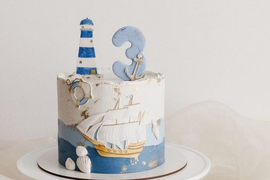 Торт "Морской"