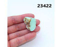 Бирюза натуральная (необработанная) Армения арт.23422: 10,3г - 25*21*18мм