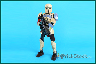 # 75523 Сборная Фигура «Штурмовик со Скарифа»  / “Scarif Stormtrooper” Buildable Action Figure