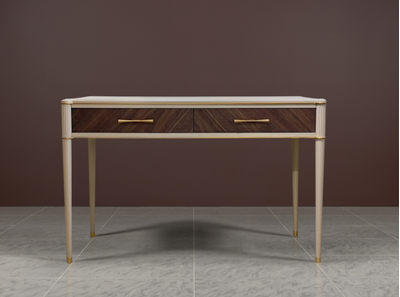 СТОЛ ТУАЛЕТНЫЙ ВЕНЕЦИЯ Т-133 МЕЛАНЖ/ОРЕХ (L127,6*P45*H79,8) TIMBER