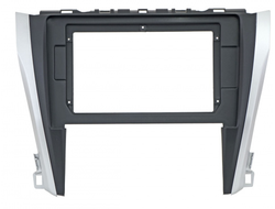 Переходная Рамка для TOYOTA Camry 2015-2018 SILVER/BLACK, 10" (Incar RTY-FC811)