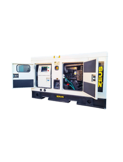 Дизельный генератор Zeus AD45-T400C в кожухе