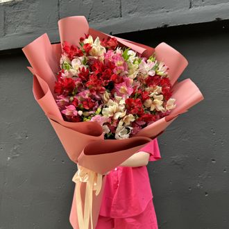 Доставка цветов в Волгограде - FLOWER34.RU - Букет из 29 альстромерий "Муза"