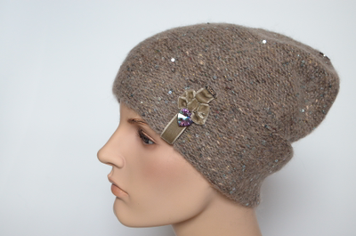 Vizio Италия 6926 CL шапка с украшением цвет 55