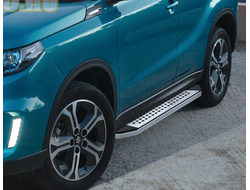 Пороги для Сузуки Витара БМВ Стиль