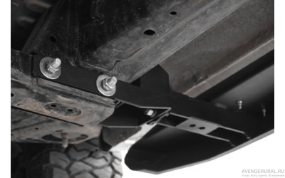 Пороги силовые BMS PRO-Line для Tayota Hilux 2015-2024