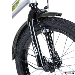 Велосипед TechTeam Canyon 14 серо-зеленый