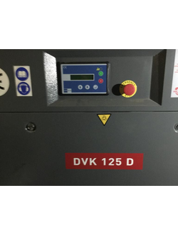Винтовой компрессор с двигателем 90 кВт DVK125D 7,5bar