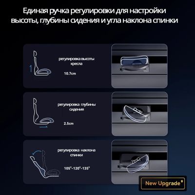 Ортопедическое кресло SIHOO Doro C300 Pro | серо-белое