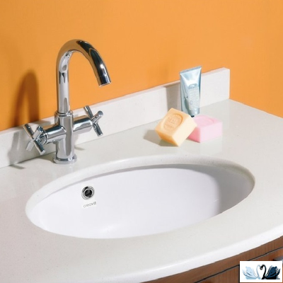 Раковина Creavit TP211 33 х 43 см, врезная снизу, TP211-00CB00E-0000