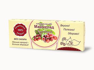 Мармелад натуральный "Брусника" 140г