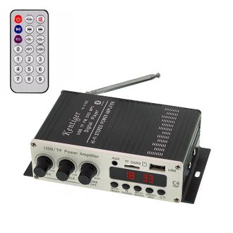 Kentiger HY-470BT усилитель звука (2х20Вт, USB, TF, FM, bluetooth)