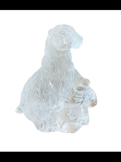 Медведь из горного хрусталя