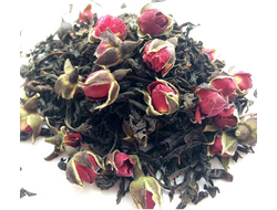 Чёрный чай "Роза Бордо", 100г (КамлёвЪ)