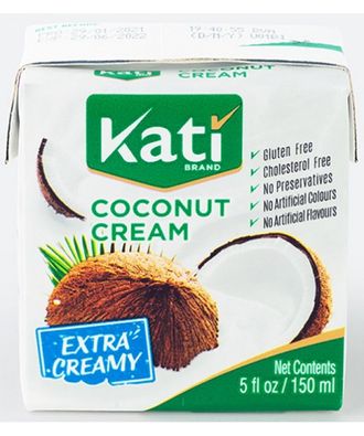 Кокосовые сливки "KATI" 150 мл, Tetra Pak