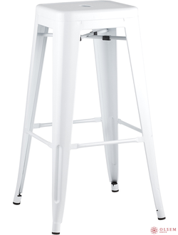 Стул барный TOLIX белый глянцевый
