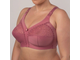 Бескаркасный Бюстгальтер для полной груди с усиленными бретелями арт. 16084-1352 (цвет мягкий розовый) размеры 80B-120E