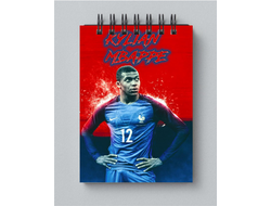 Блокнот Kylian Mbappe Lottin, Килиан Мбаппе Лоттен №9