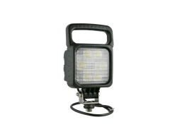 Фара рабочего света Wesem LED6.49810 12V-24V, 2500lm, с проводом 0,5 м, с ручкой