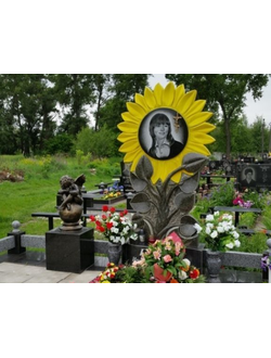 Эксклюзивный памятник Подсолнух