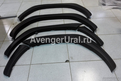 Расширители колесных арок OE-style, TOYOTA HILUX Revo, 2015-н.в.