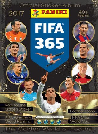 Альбом для наклеек &quot;Panini FIFA 365&quot; сезон 2016-2017