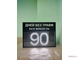 Табло отсчета дней без травм DAYS WITHOUT LTIs (белый/черный)