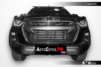 Premium защита радиатора ISUZU D-MAX (2021-) из 2-х частей