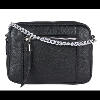 Кожаная сумка Pilati black (арт. 7014-01)
