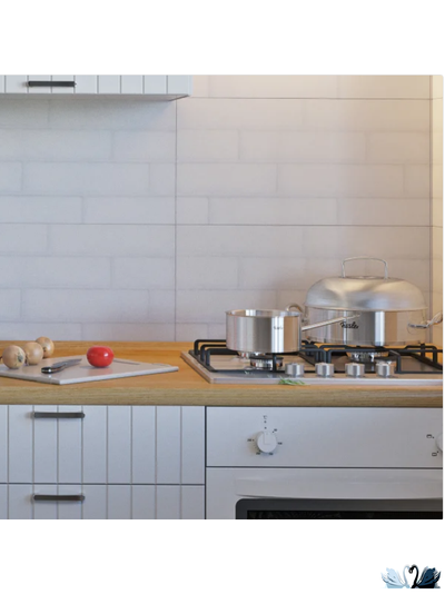 Плитка настенная Belani Брик Декор белый 30 х 60 см Кофе Береза керамика