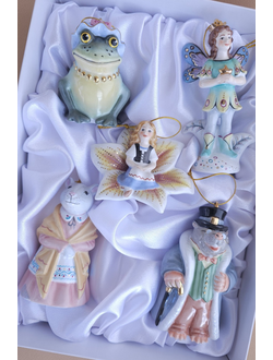 Комплект ёлочных игрушек "Дюймовочка"