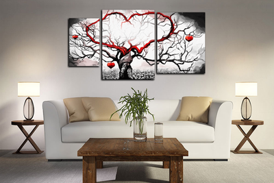 Модульная картина "Дерево любви"