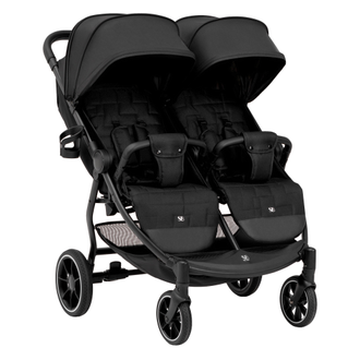 Коляска 2в1 для двойни Sweet Baby Donna 2025 Black