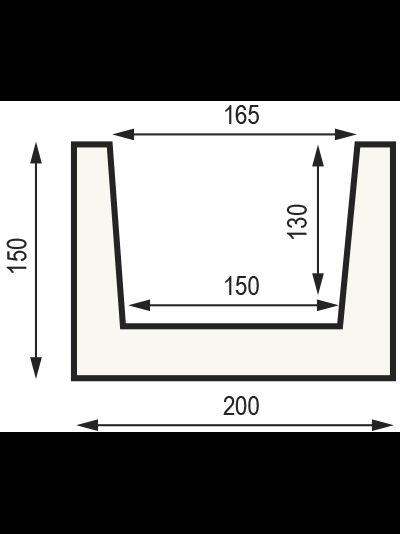 Декоративная балка из полиуретана Country Decor (WOOD LOOK) М22 (200х150) дуб