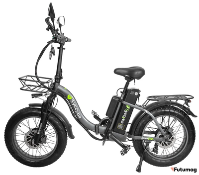 Электровелосипед Syccyba H2 (F11) DUAL 20AH серый
