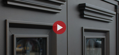 Стальная дверь   Grand Luxe (терморазрыв). Заказная модель. 2100х1700