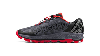 Кроссовки Saucony KOA ST Grey/Black/Red S20391-35  (Размеры: 7; 7,5; 8; 8,5; 9; 9,5; 10; 11)