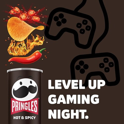 Чипсы Pringles Hot and Spicy сверх острые