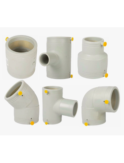 Электросварные и литые фитинги PE-RT для теплосетей