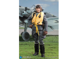 Пилот Люфтваффе - Коллекционная фигурка 1/6 WWII German Luftwaffe Ace Pilot – Erich Hartmann (D80190) - DID
