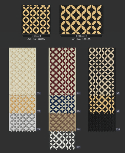 Декоративный бордюр 100185 v1