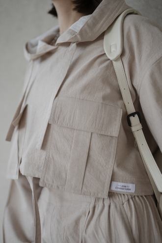 Спортивный костюм из вареного хлопка