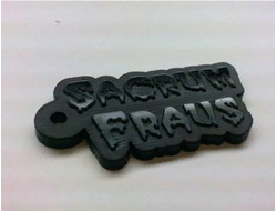 Брелок "Sacrum Fraus"