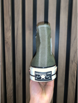 Оригинальные Мужские кеды Converse Chuck Taylor 70 зеленые высокие 162052C купить в Спб