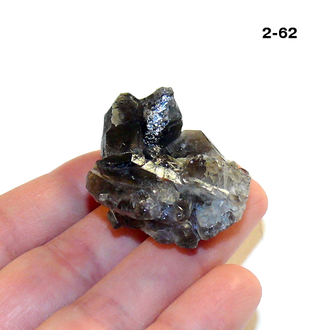 Раухтопаз натуральный (микро-друза) Казахстан №2-62: 17,3г - 43*30*20мм