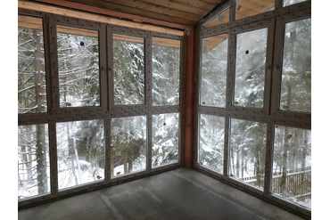 Остекление загородного дома в поселке Абрамцево Московской области