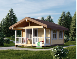 Гостевой домик для базы отдыха 27 м2