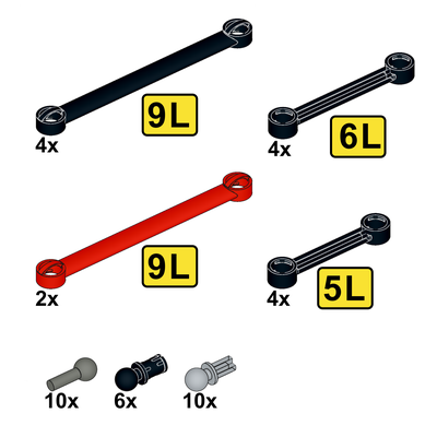 !АНАЛОГ! Suspension Pack /  Links,  (SSP5)